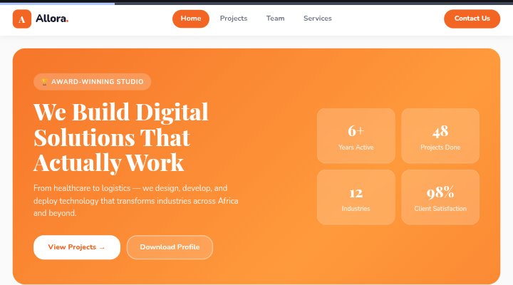 Allora studio directory platform